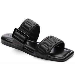 LIVERPOOL Los Angeles- Downtown Leather Slide Sandals Size 6.5